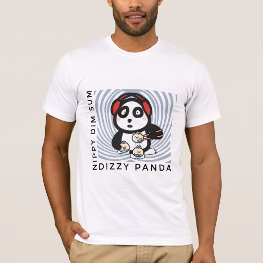 Dizzy Panda - Nippy Dim Sum Quality T-shirt (Voorkant)