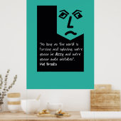 Dizzy poster (Keuken)