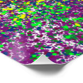 Dizzy Splatter Perfect Poster (Hoek)