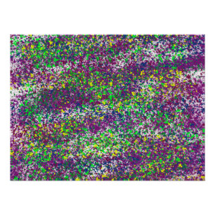 Dizzy Splatter Perfect Poster