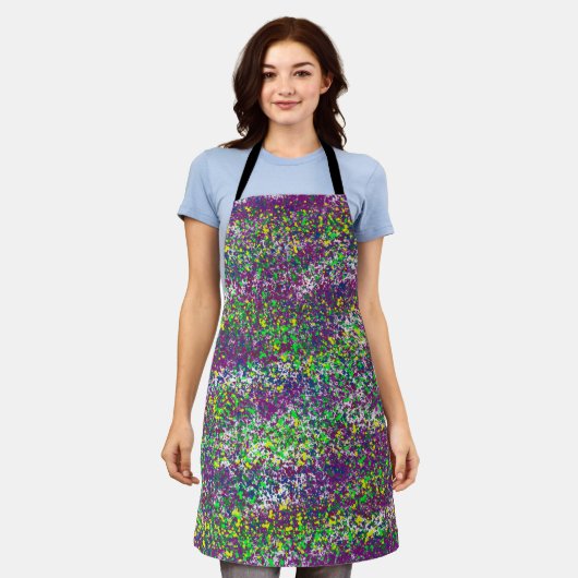 Dizzy Splatter Schort (Gedragen)