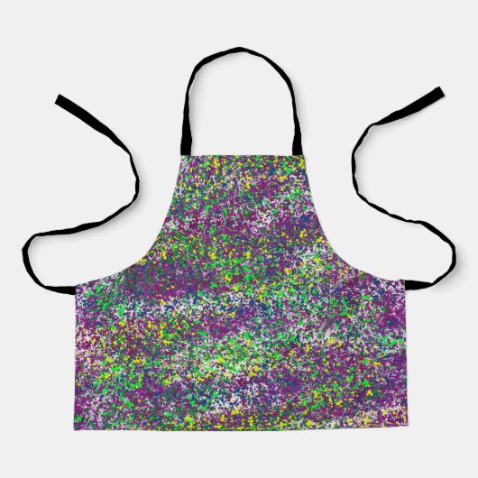 Dizzy Splatter Schort (Voorkant)