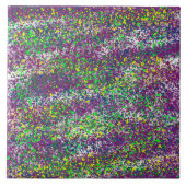 Dizzy Splatter Tegeltje (Voorkant)