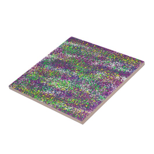 Dizzy Splatter Tegeltje (Zijkant)