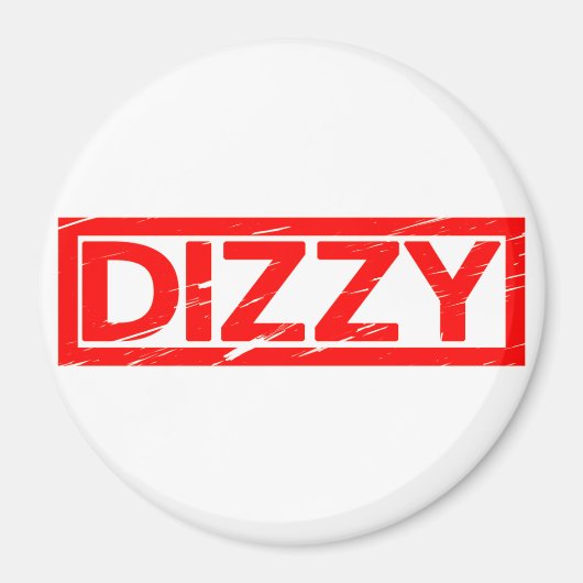 Dizzy Stamp Magneet (Voorkant)