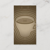 dizzy vervaagt koffiepunkkaart klantenkaartje (Achterkant)