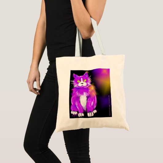 DizzyCats canvas tas (Voorkant (product))