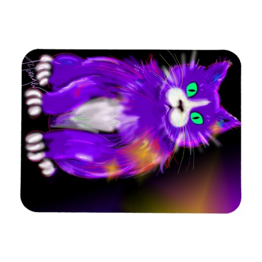 DizzyCats flexibele magneet (Horizontaal)