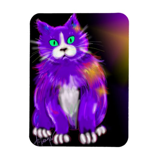 DizzyCats flexibele magneet (Verticaal)