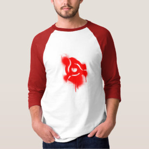 DJ 45-adaptergraffiti - Platenspeler voor muziekop T-shirt