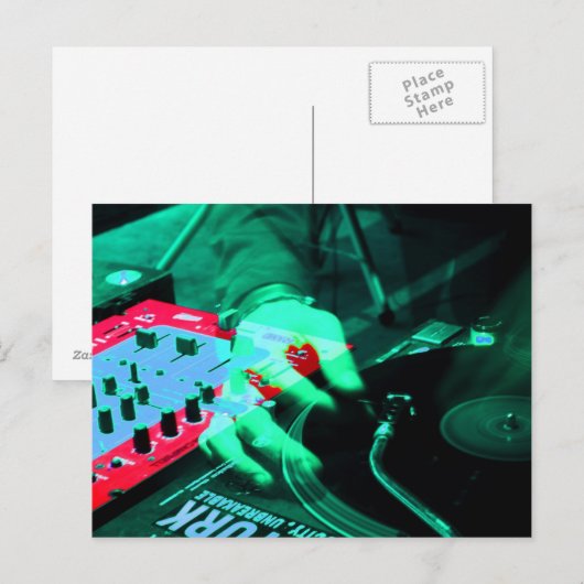 DJ 4 BRIEFKAART (Voorkant / Achterkant)