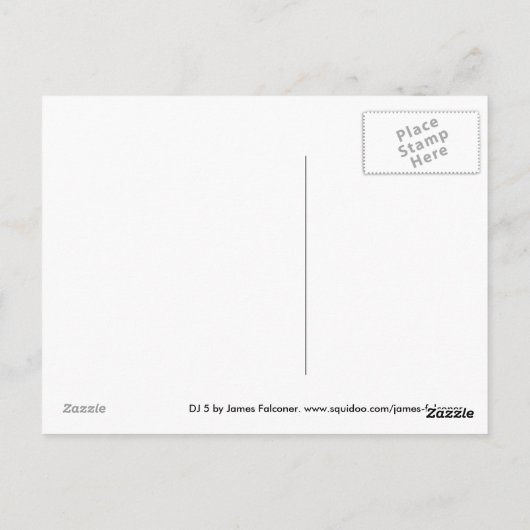 DJ 5 BRIEFKAART (Achterkant)