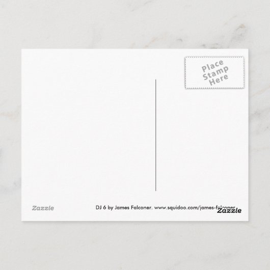 DJ 6 BRIEFKAART (Achterkant)