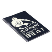 DJ aangepast notebook Notitieboek (Rechterzijde)