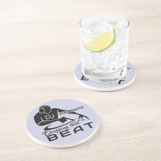 DJ aangepast onderzetter (Zijkant)