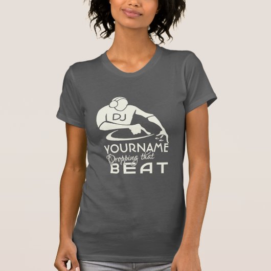 DJ aangepast shirt - kies stijl en kleur (Voorkant)