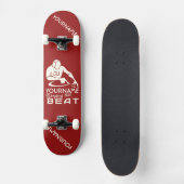 DJ aangepast skateboard (Voorkant)