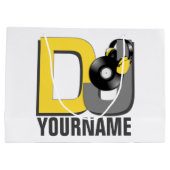 DJ aangepaste cadezakken Groot Cadeauzakje (Achterkant)