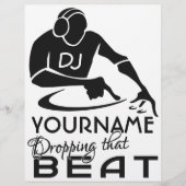 DJ aangepaste flyers (Voorkant)