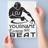 DJ aangepaste flyers (Hand)