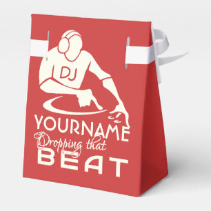DJ aangepaste kleuren voor vakken Bedankdoosjes
