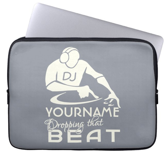 DJ aangepaste laptophoes Laptop Sleeve (Voorkant)