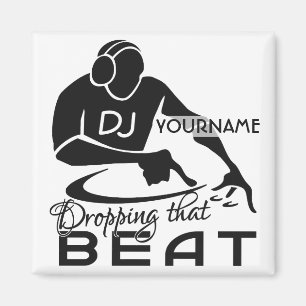 DJ aangepaste magneet