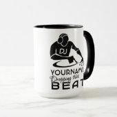 DJ aangepaste mok - kies stijl (Voorkant rechts)