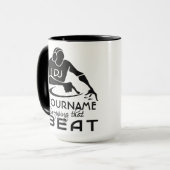 DJ aangepaste mok - kies stijl (Voorkant links)