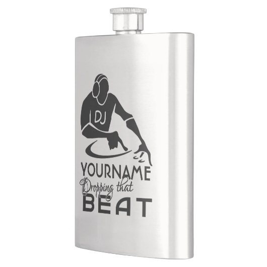 DJ aangepaste monogram kolf Flacon (Links)