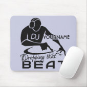 DJ aangepaste mousepad Muismat (Met muis)