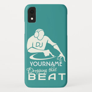 DJ-aangepaste naam- en kleurtelefoonkwesties Case-Mate iPhone Case