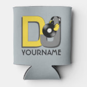 DJ aangepaste naam & kleur koelbox Blikjeskoeler (Voorkant)