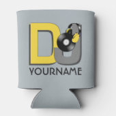 DJ aangepaste naam & kleur koelbox Blikjeskoeler (Achterkant)