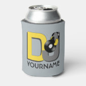 DJ aangepaste naam & kleur koelbox Blikjeskoeler (Blikje Achterkant)