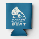 DJ aangepaste naam & kleur koelbox Blikjeskoeler (Voorkant)