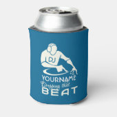 DJ aangepaste naam & kleur koelbox Blikjeskoeler (Blikje Achterkant)