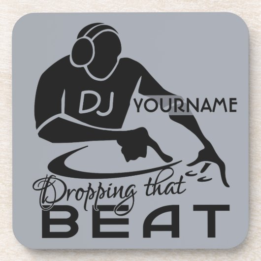 DJ aangepaste onderzetters (Voorkant)