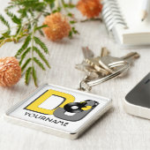 DJ aangepaste sleutelketen Sleutelhanger (Zijkant)