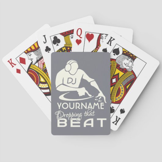 DJ aangepaste speelkaarten (Achterkant)