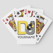 DJ aangepaste speelkaarten (Achterkant)