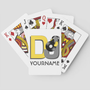 DJ aangepaste speelkaarten