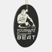 DJ aangepaste versiering Keramisch Ornament (Rechts)