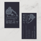 DJ aangepaste visitekaartjes (Voorkant / Achterkant)