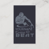DJ aangepaste visitekaartjes (Voorkant)
