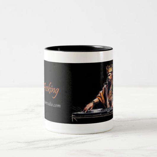 DJ Aceking Tweekleurige Koffiemok (Center)