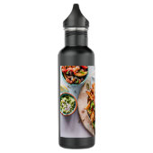 DJ Adapter met 45 rpm,  Stijl, Record D Waterfles (Links)