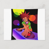 Dj Anime Jr. Briefkaart (Voorkant)