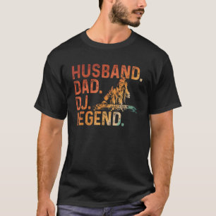 DJ Art for Husband Dad Muziekproducent Disc Jockey T-shirt