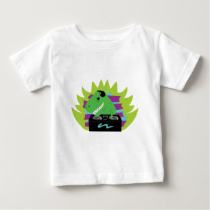 Dj-asaurus Rex Baby T-Shirt